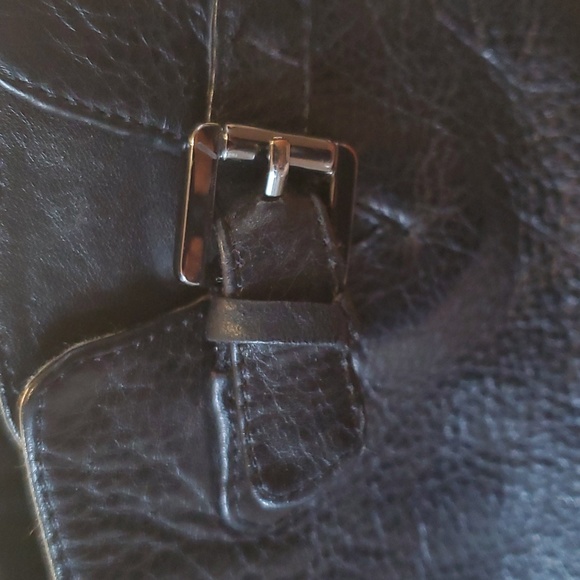 Alfani Tall Black Leather Maren Boots Size 10 M - Picture 5 of 8